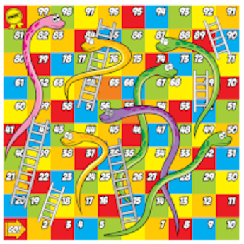 snakes and ladders board game